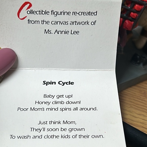 Annie Lee Collectible “Spin Cycle” - Picture 8 of 13